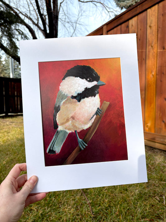 Chickadee Print Limited Edition