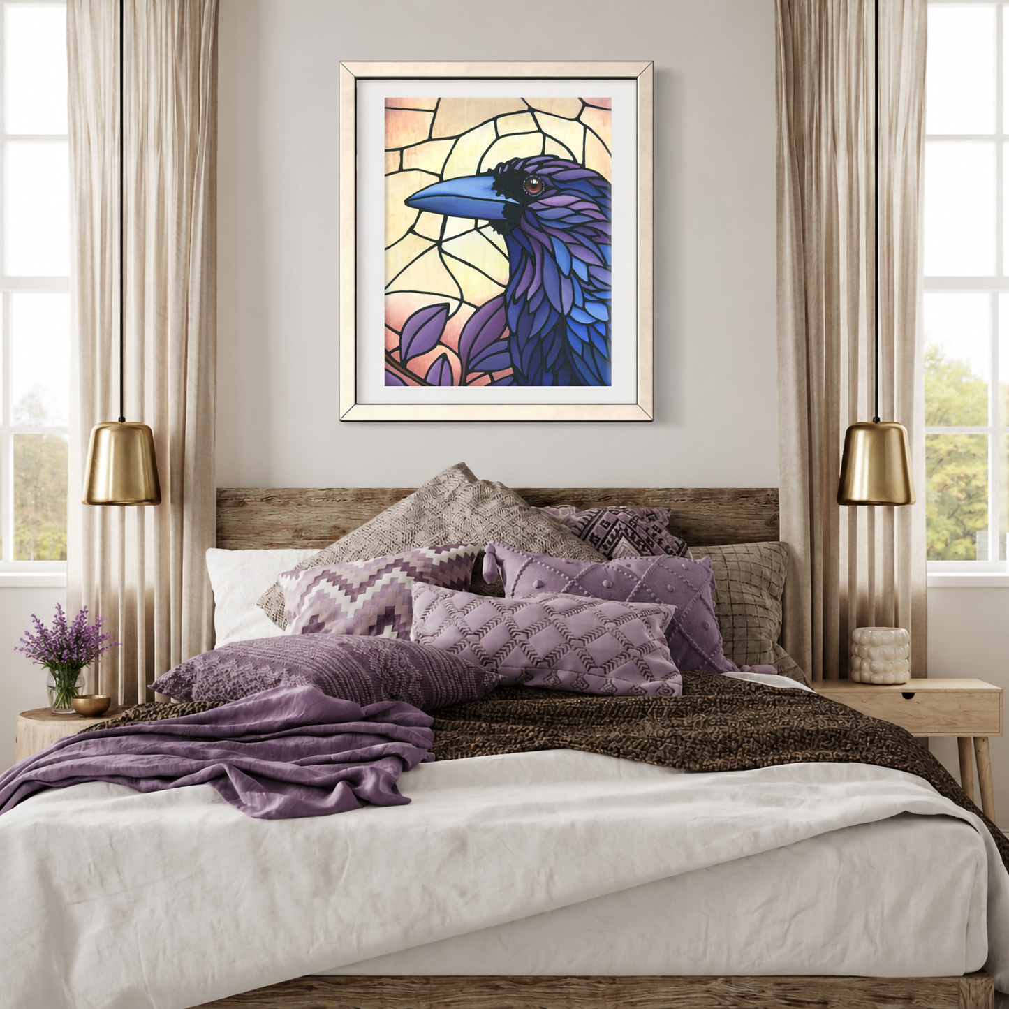 Raven Art Print