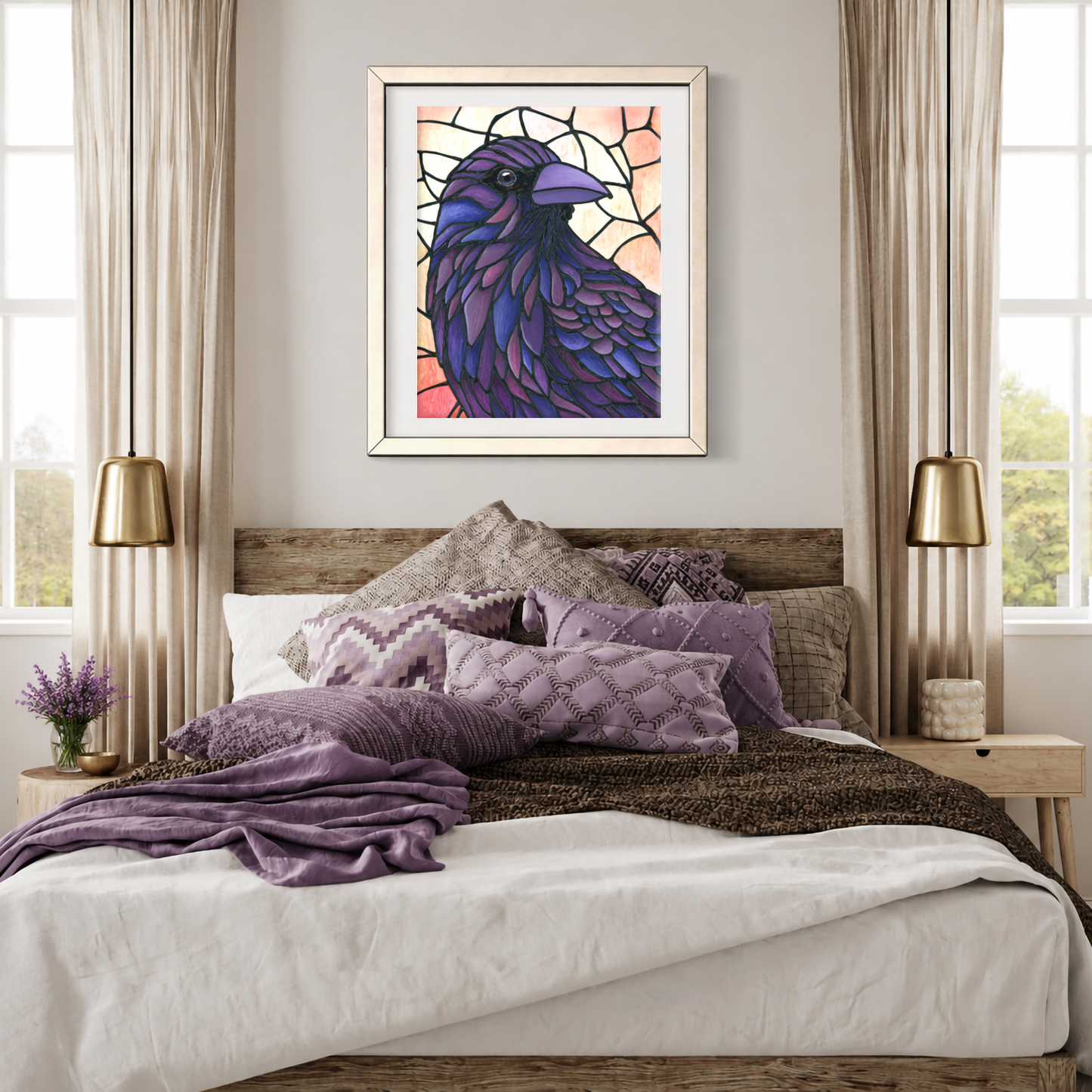 Crow Art Print