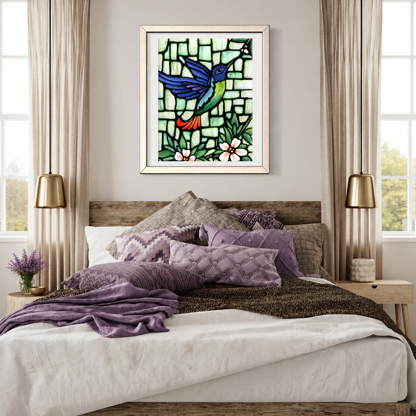 Hummingbird Art Print