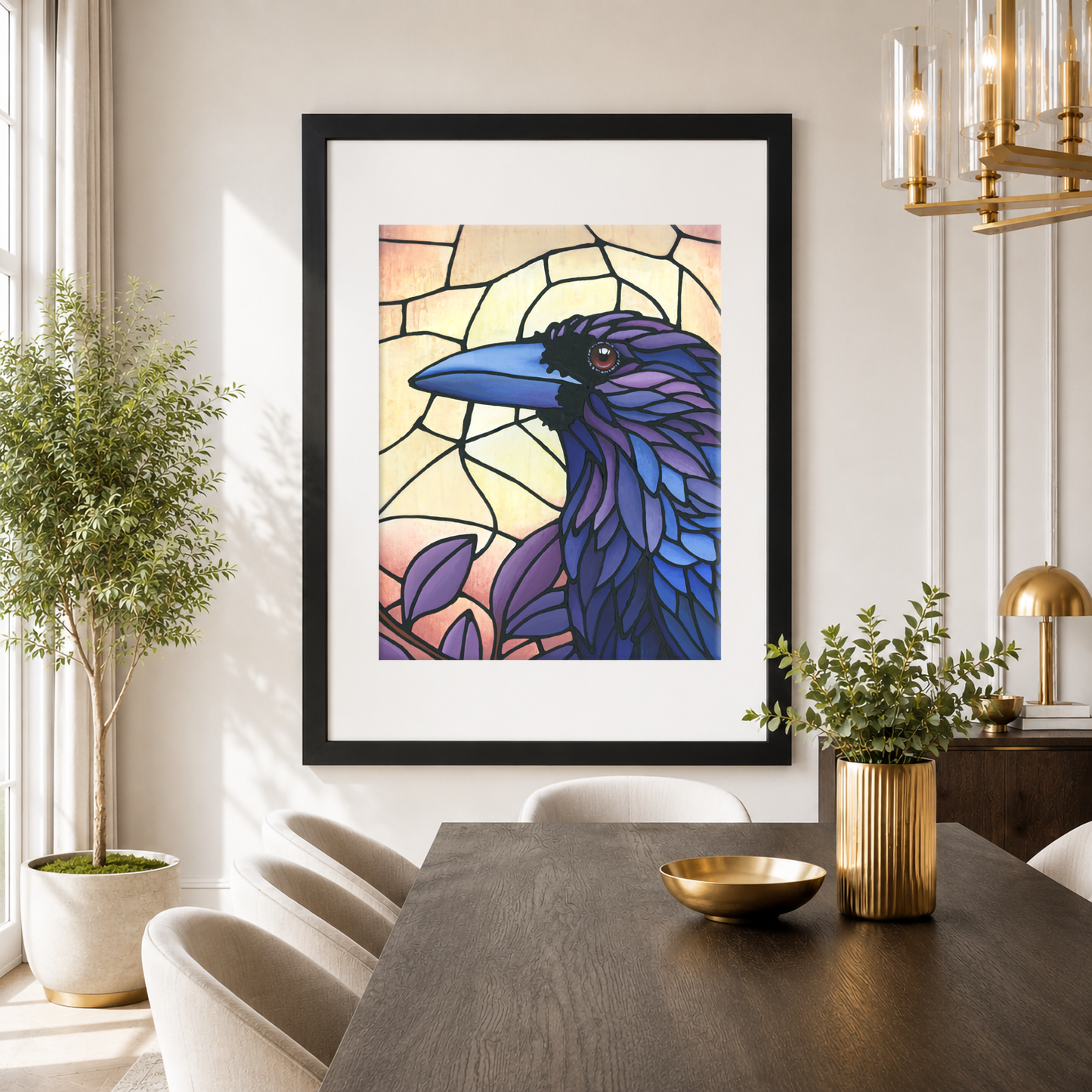 Raven Art Print
