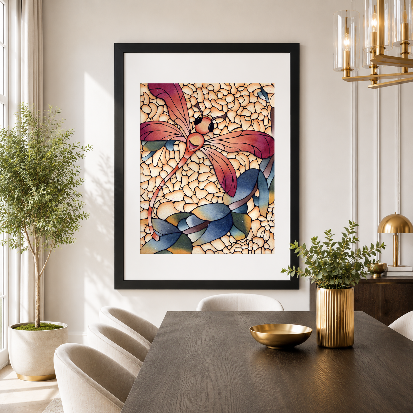Dragonfly Art Print