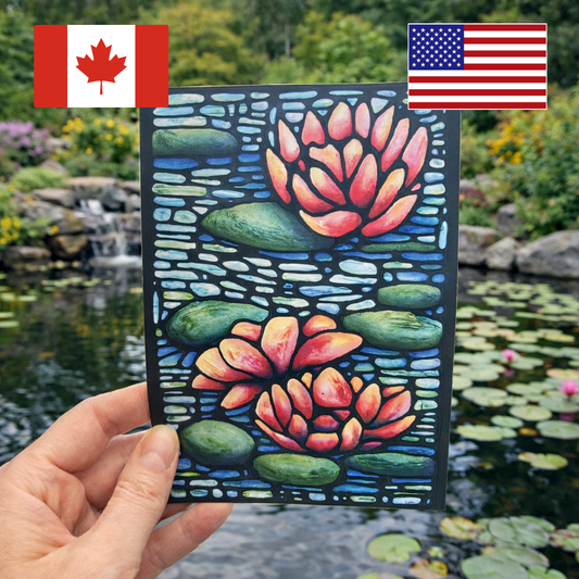 Flutter & Bloom Art Print Club – Canada & USA