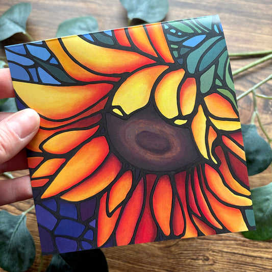 Sunflower Greeting Card