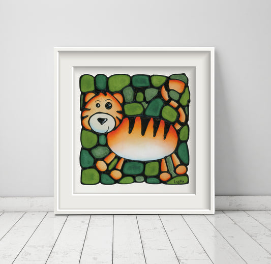 Tiger Wall Art Print