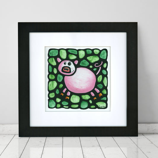 Piggy Wall Art Print