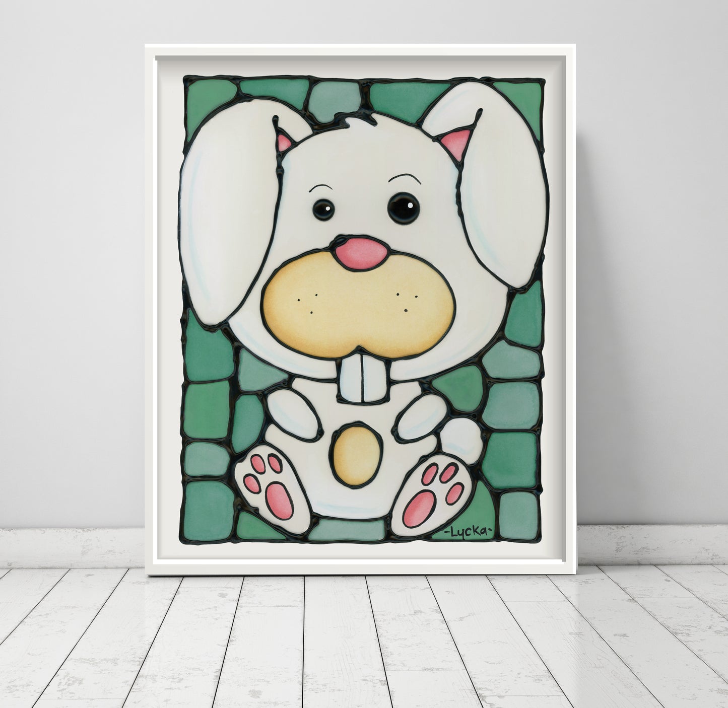 Bunny Wall Art Print
