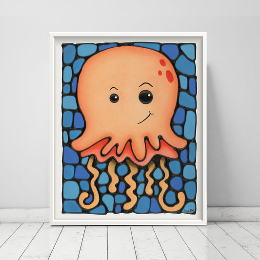 Jellyfish Wall Art Print