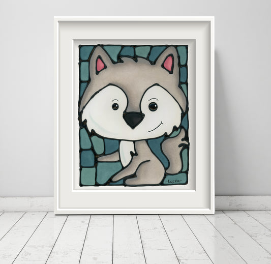 Wolf Wall Art Print