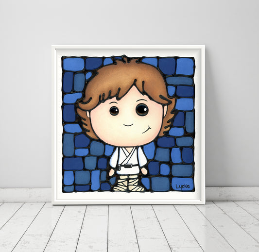 Laser Sword Rookie Art Print