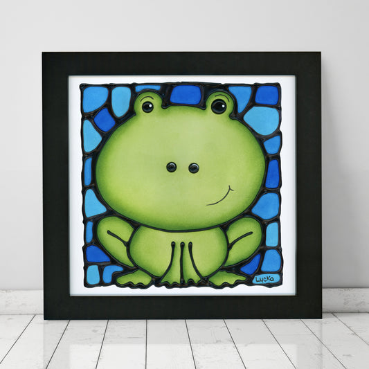 Frog Wall Art Print