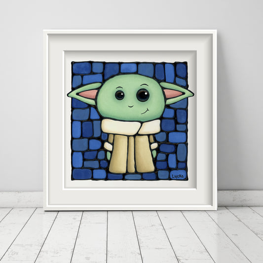 Snack-Sized Goblin Art Print