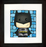 Load image into Gallery viewer, Batman Original Painting 14&quot; x 14&quot; Framed
