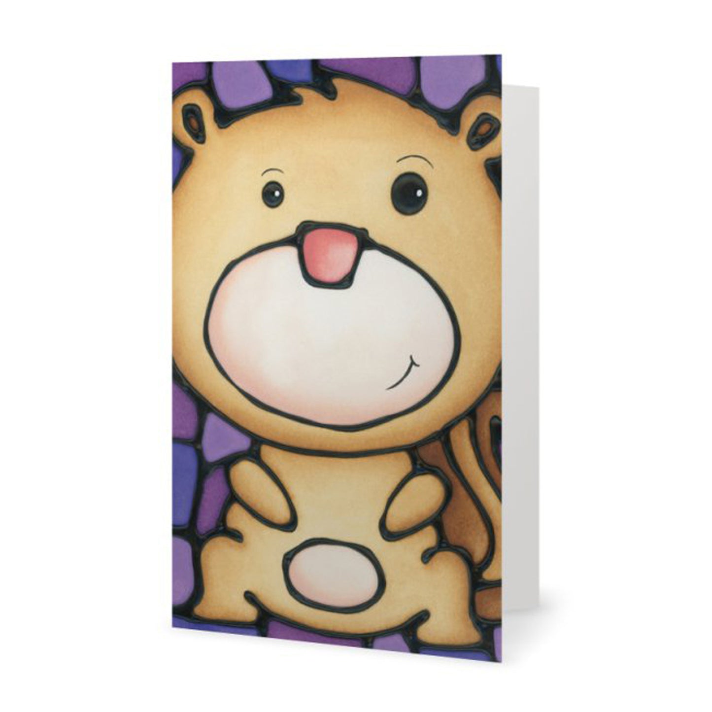 Chipmunk Large Greeting Card