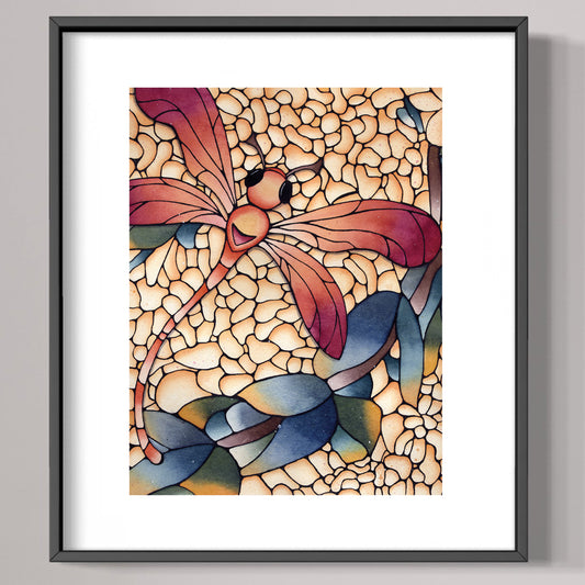 Dragonfly Art Print