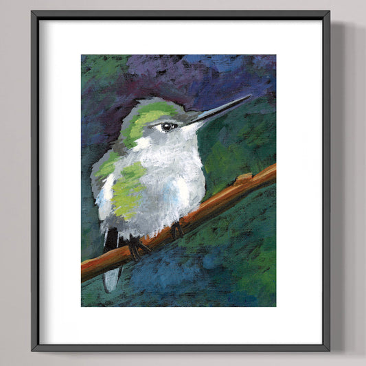 Restless Cutie Art Print
