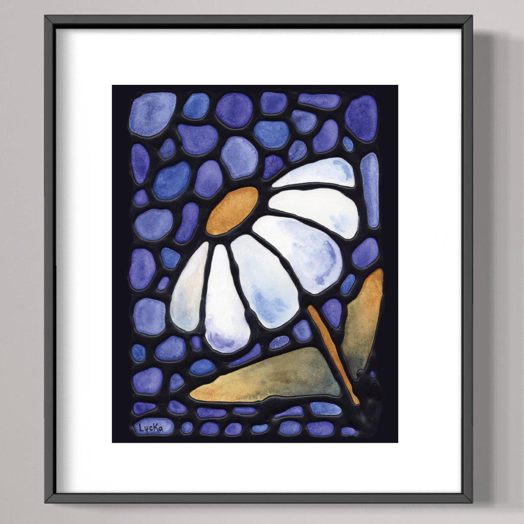Daisy Flower Art Print