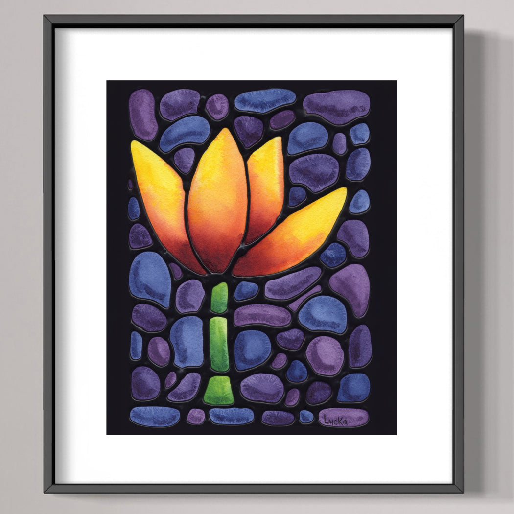 Tulip Flower Art Print