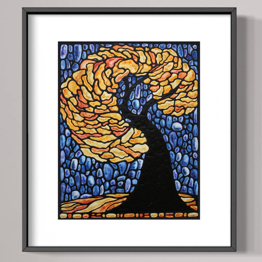 Autumn Tree Art Print