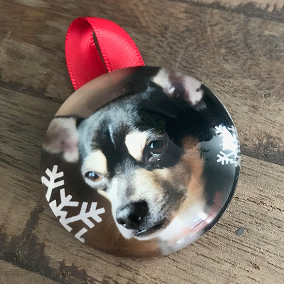 Custom Pet Photo Ornaments