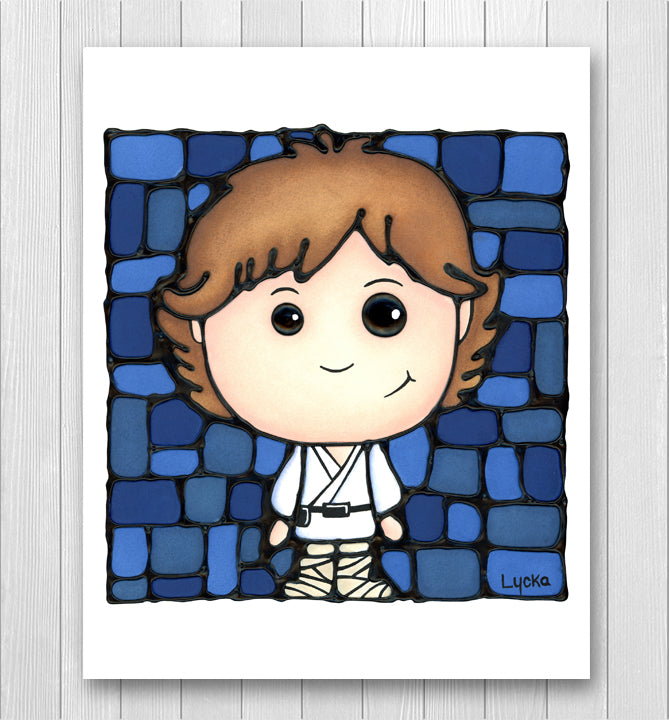 Laser Sword Rookie Art Print