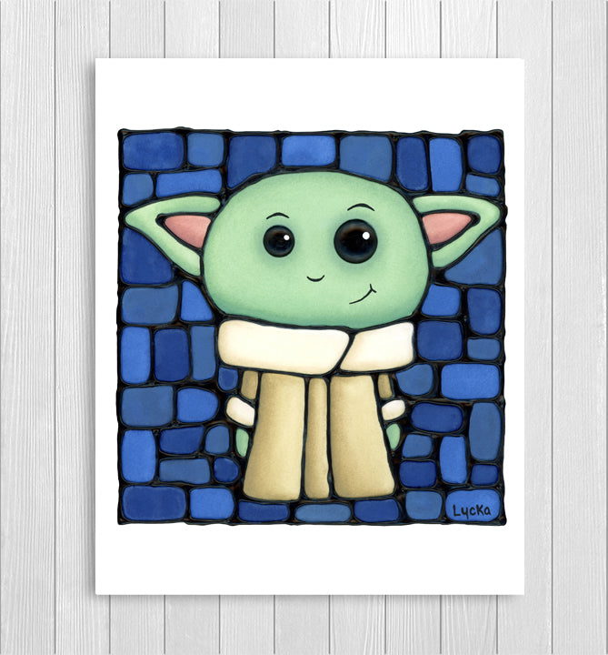 Snack-Sized Goblin Art Print