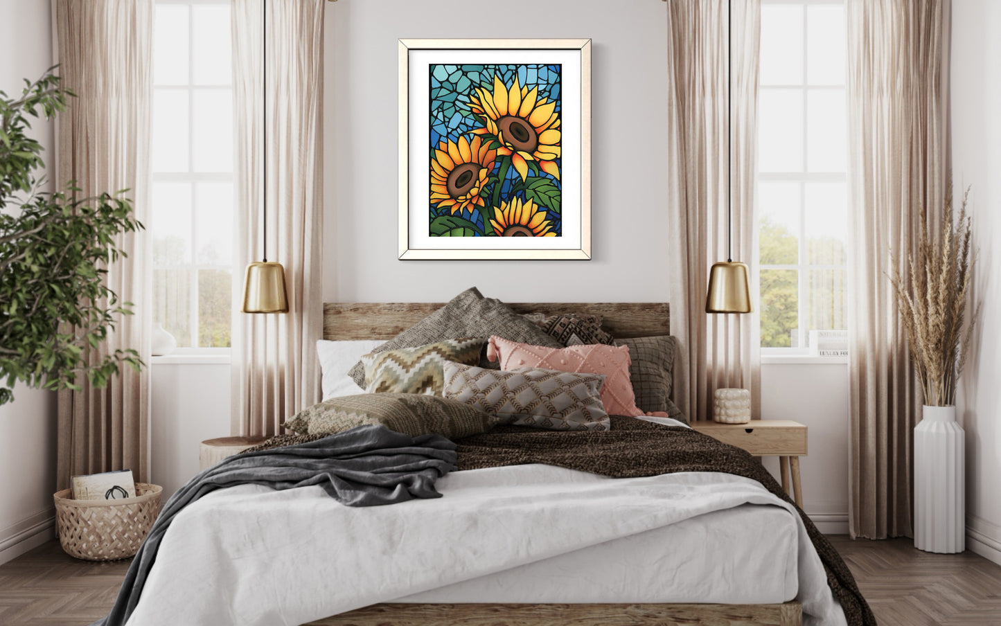 Sunflowers Art Print