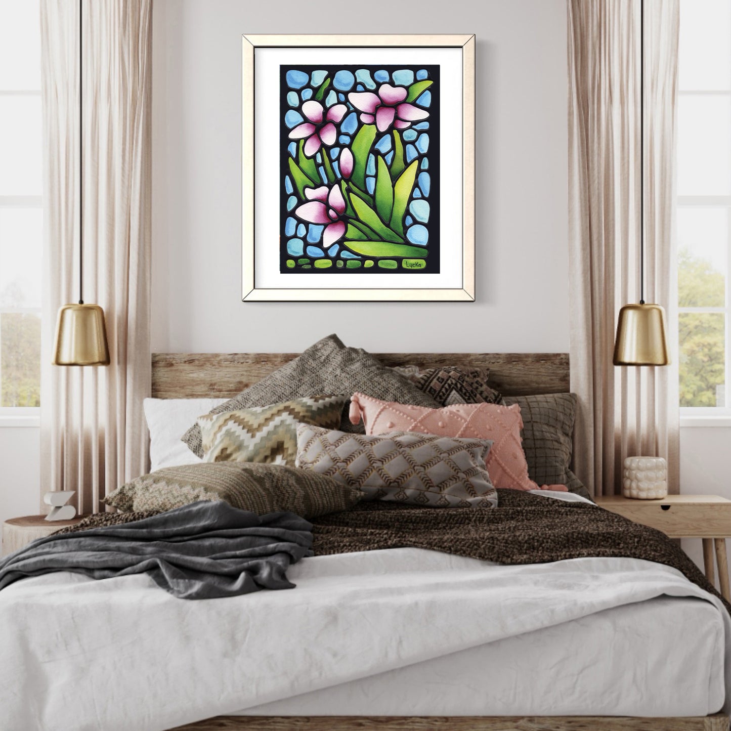 Snapdragon Flowers Art Print