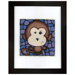 Load image into Gallery viewer, Monkey (Purple) Original Painting 13&quot; x 16&quot; Framed

