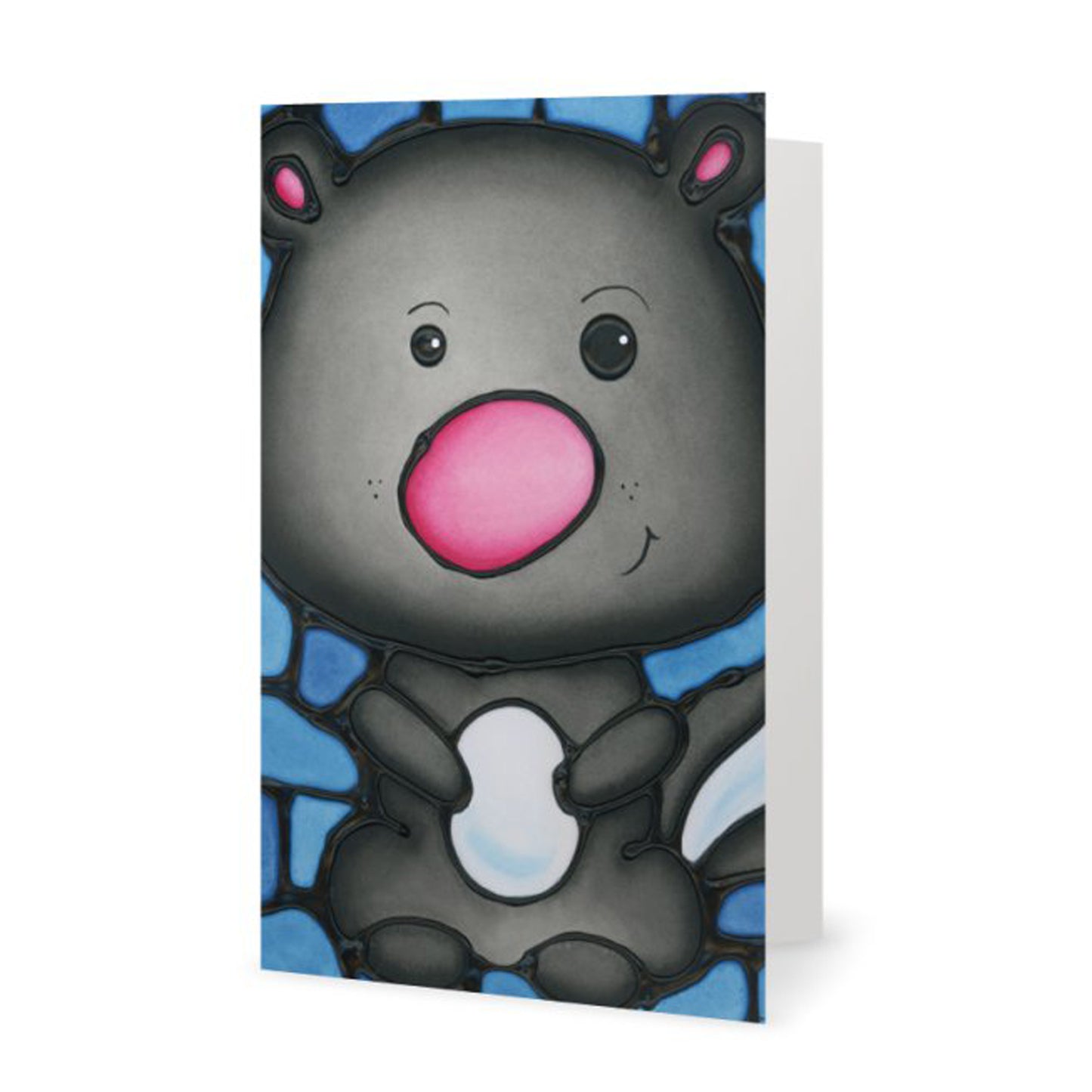 Skunk Large Greeting Card