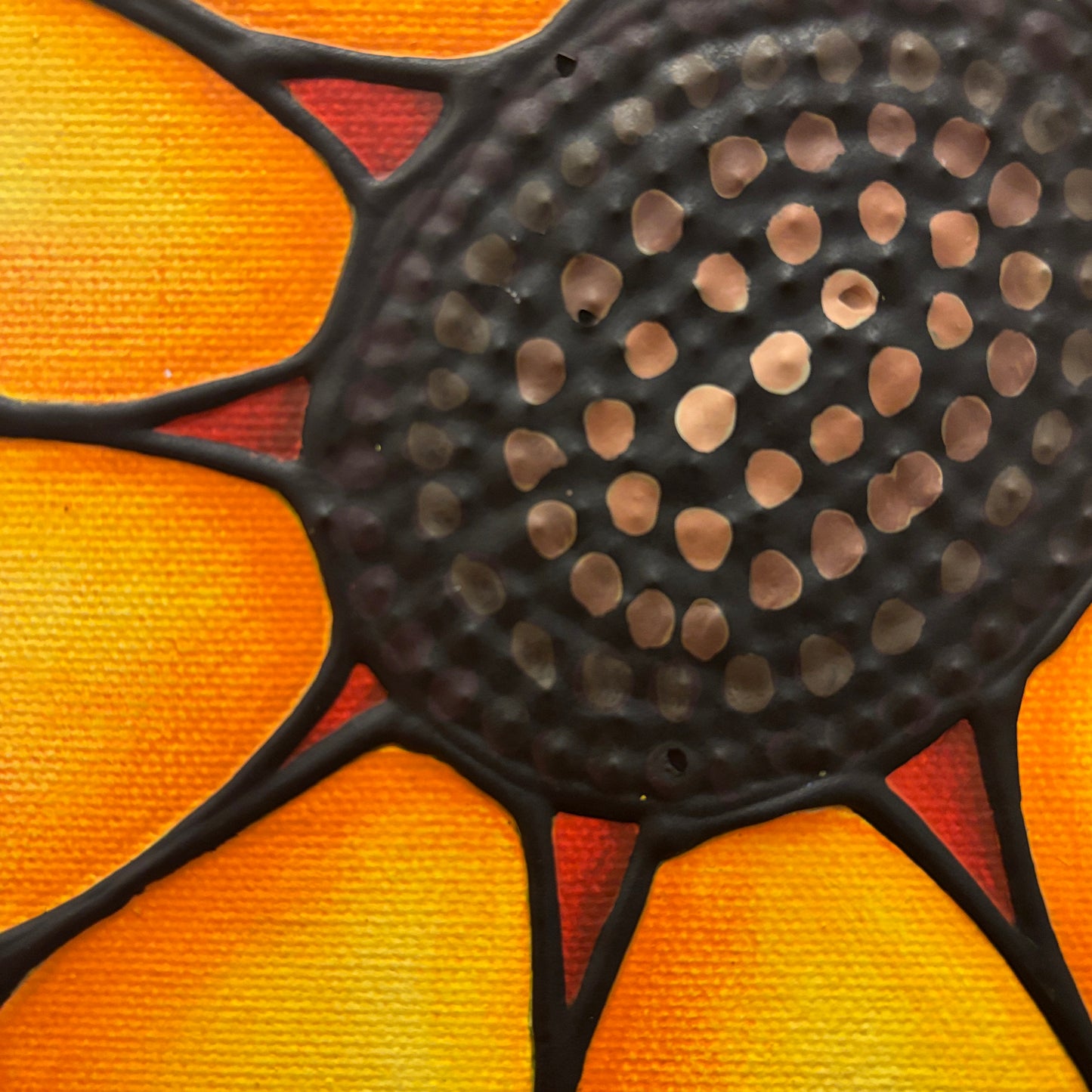 Sunflower Original Painting 8 x 10 inch