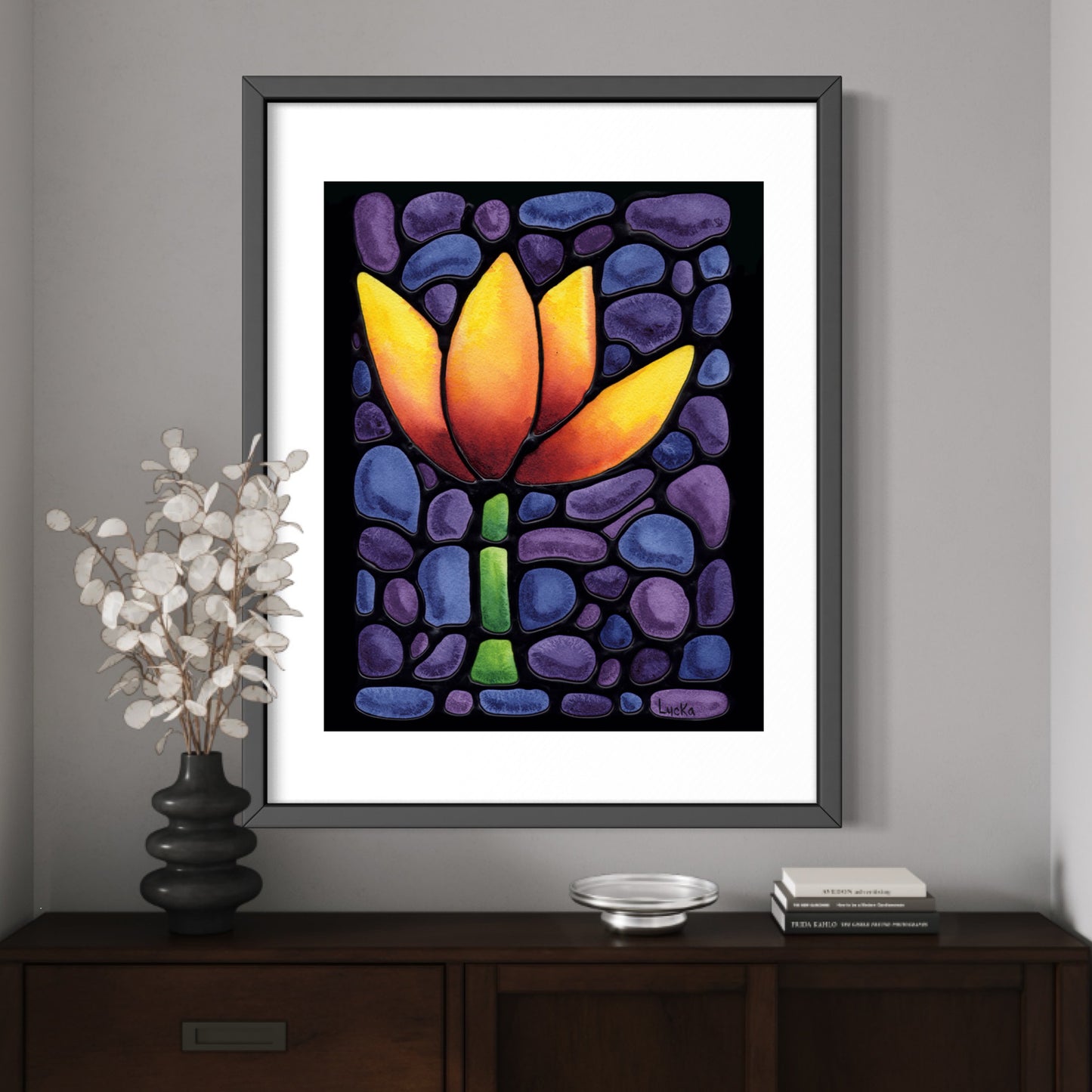 Tulip Flower Art Print
