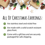 Load image into Gallery viewer, Rudolph Christmas Dangle Earrings - Full Body
