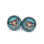 Load image into Gallery viewer, Clarice Christmas Dangle Earrings
