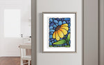 Load image into Gallery viewer, Sunflower Wall Art Print
