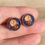 Load image into Gallery viewer, 50% Off - Chewbacca Stud Earrings
