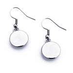 Load image into Gallery viewer, Red Peony Dangle Earrings
