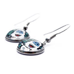 Load image into Gallery viewer, Bumble Christmas Dangle Earrings (Full Body)
