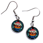 Load image into Gallery viewer, Yukon Cornelius Christmas Dangle Earrings (Full Body)
