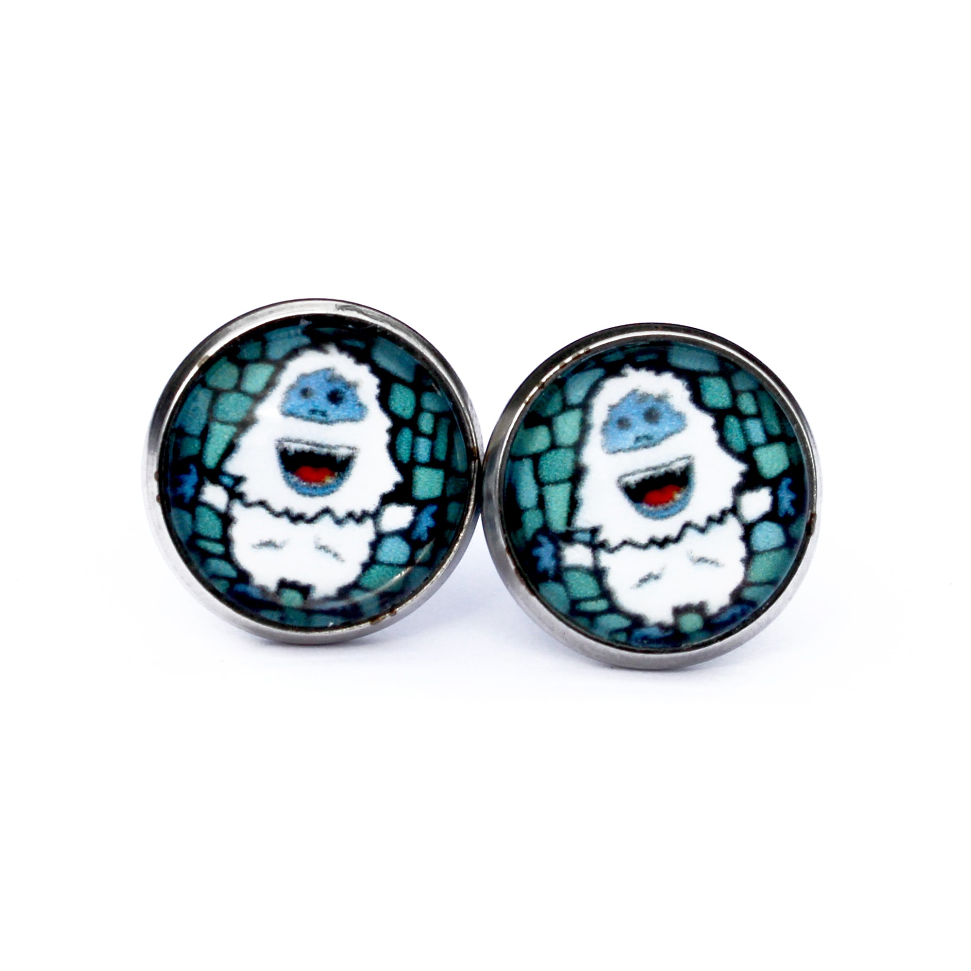 Bumble Christmas Dangle Earrings (Full Body)