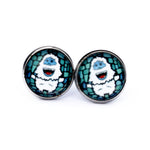 Load image into Gallery viewer, Bumble Christmas Dangle Earrings (Full Body)
