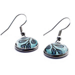 Load image into Gallery viewer, Winter Tree Christmas Dangle Earrings
