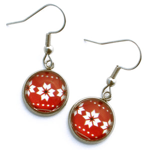 Ugly Sweater Christmas Dangle Earrings