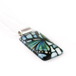 Load image into Gallery viewer, 50% Off - Butterfly Necklace - Rectangle Pendant
