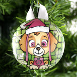 Load image into Gallery viewer, Paw Patrol Skye Glass Ornament
