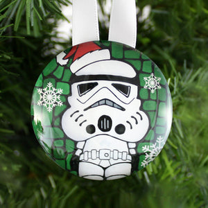 Stormtrooper Glass Ornament