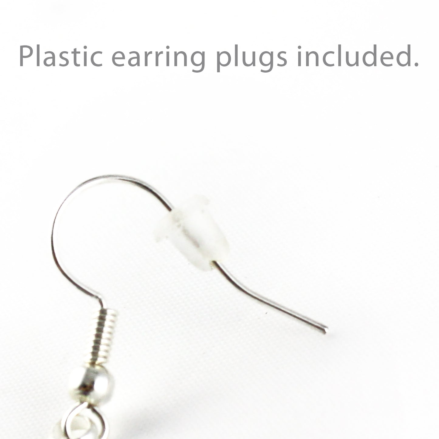 Iris Flower Teardrop Earrings