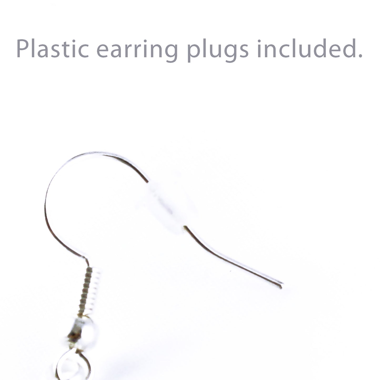 Purple Iris Circle Dangle Earrings
