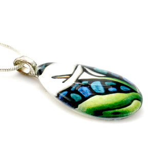 50% Off - Lily Flower Teardrop Necklace