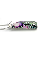 Load image into Gallery viewer, Purple Iris Flower Jewelry Set

